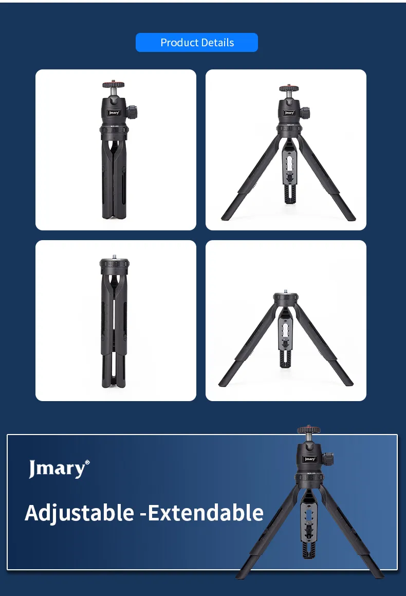 Jmary MT-30 mini tripod for smartphone and camera