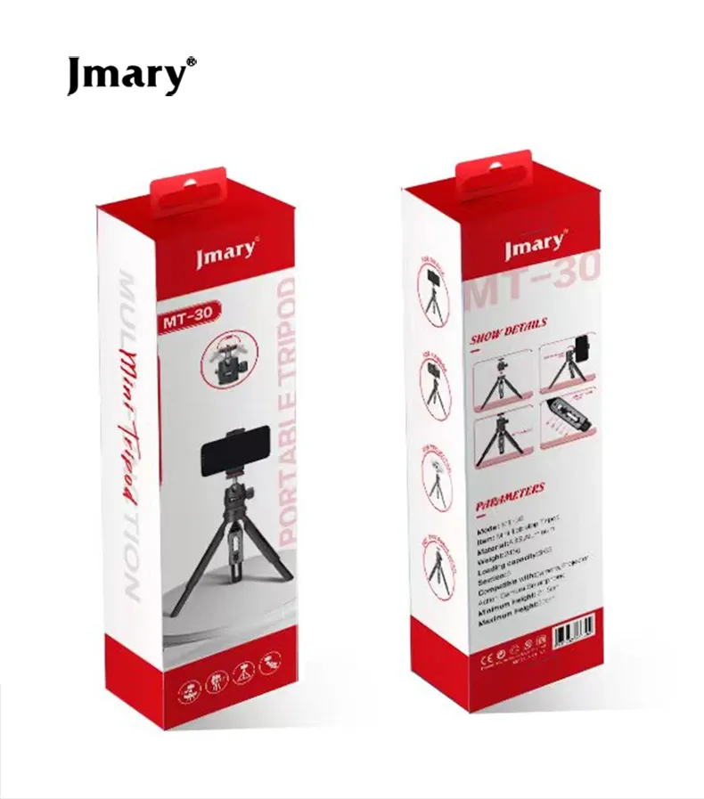 Jmary MT-30 mini tripod for smartphone and camera