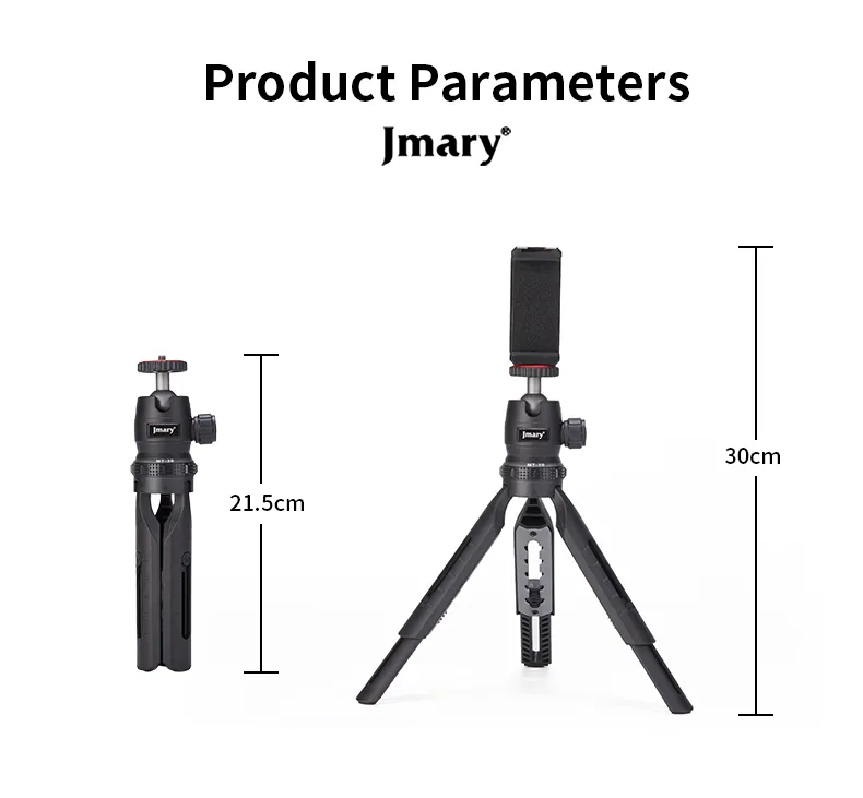 Jmary MT-30 mini tripod for smartphone and camera