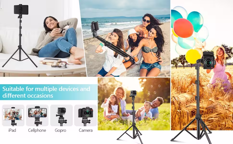 Jmary MT-36 adjustable tripod stand for smartphone and camera