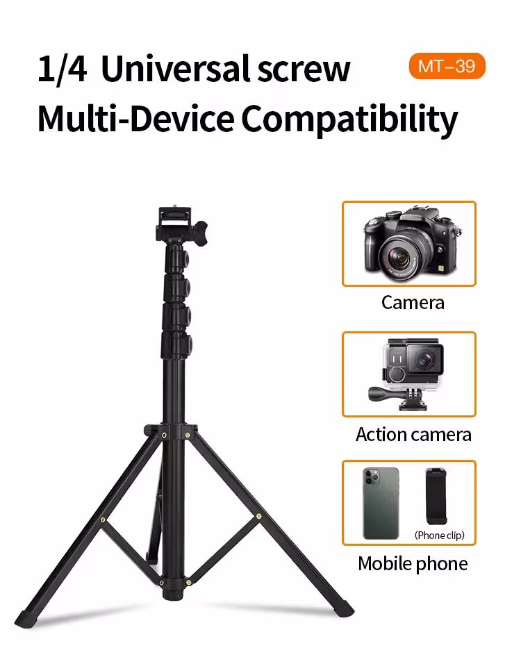 Jmary MT-39 adjustable tripod stand for smartphone and camera
