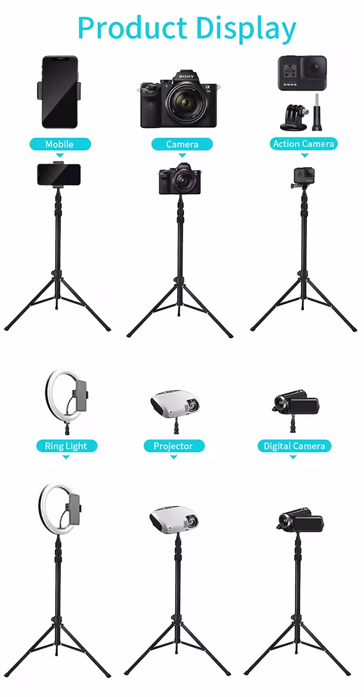 Jmary MT-45 adjustable tripod for phone and camera
