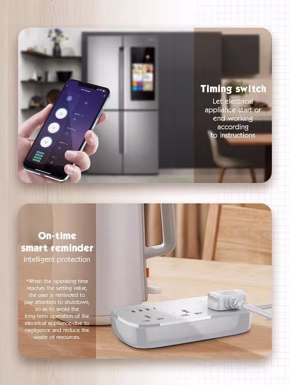 LDNIO SCW3451 Wi-Fi Smart Power Strip 3 AC Outlets + 30W PD QC Fast Charging