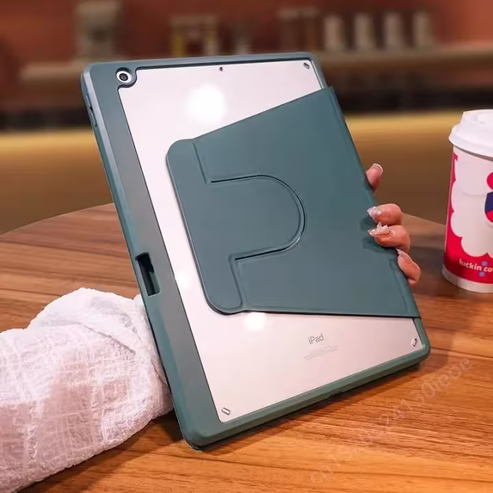 iPad Case with detachable folder and pen holder_14