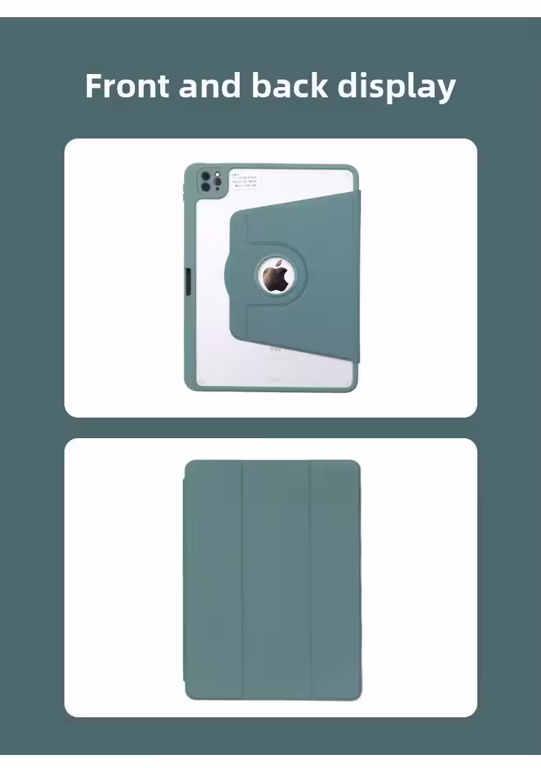 iPad Case with detachable folder and pen holder_9