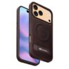 HDCI Magnetic Leather Case for iPhone 17 Pro Max - Brown