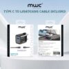 MWC Magnum DualCore 25W GaN Charger - C to L