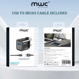 MWC Magnum 25W GaN Charger Usb to micro