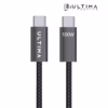Buy Ultima Flow 100W USB-C to USB-C fast charging cable in Nepal. Premium braided design, E-Mark IC protection, and reliable power delivery for smartphones, tablets, and laptops.