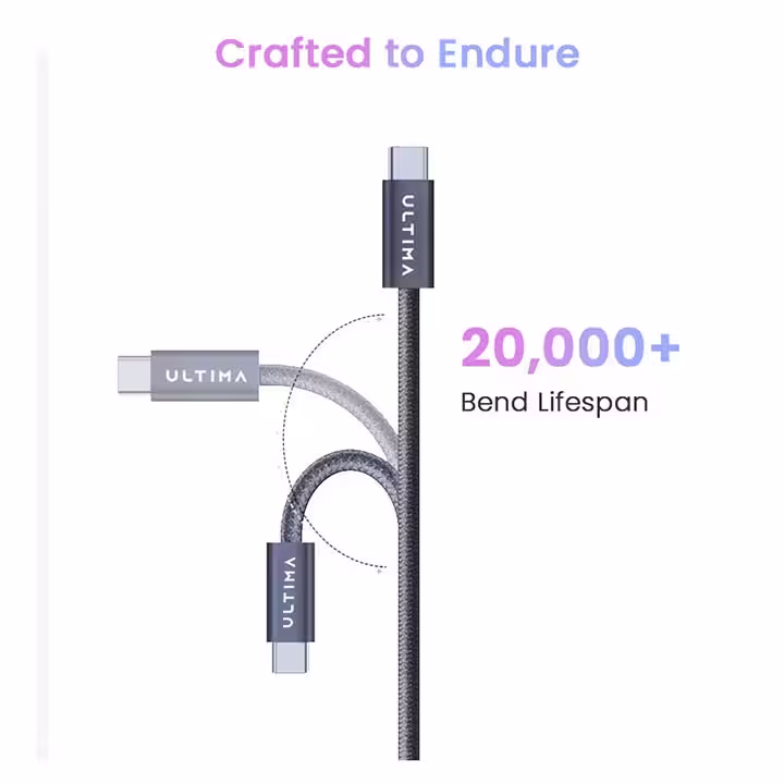 Ultima Flow 60W USB-A to USB-C Fast Charging Cable
