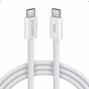 Ultima Flow 60 USB-C to USB-C Cable in Nepal | 60W Fast Charging Type-C Cable