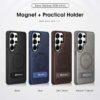 HDCI Magnetic Leather Case for Samsung Galaxy S26 Ultra | MagSafe Cover Nepal