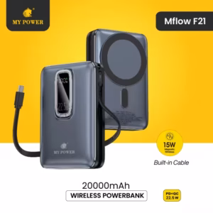 MyPower MFlow F21 20000mAh Wireless MagSafe Power Bank